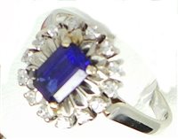 Anello Lorenza Gioielli Donna in Oro Zaffiro 0.75 Ct AN12Z-15 - AN12Z-15